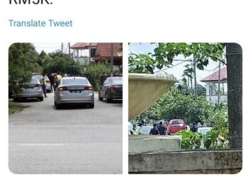 TANGKAP layar hantaran seorang pemilik akaun Twitter berbentuk fitnah kepada pasukan polis mengenai perlaksanaan kompaun perlanggaran SOP Aidilfitri 2021 di Nilai Impian, Nilai, Seremban, semalam.