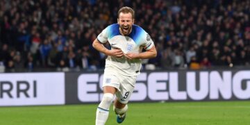HARRY Kane mencipta rekod baharu bersama England.
