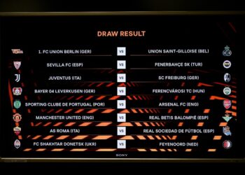 UNDIAN pusingan 16 akhir Liga Europa.