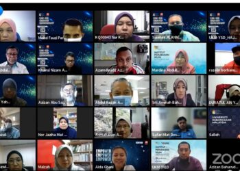 FORUM bertajuk 'Tenggelamnya Lembah Klang, Kuasa Alam Atau Kerakusan Manusia' anjuran Universiti Kebangsaan Malaysia (UKM) dan Yayasan Sime Darby secara dalam talian hari ini.