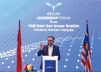 KETINGGIAN daya intelektual Anwar Ibrahim terserlah bila menyampaikan pidato penuh berisi tanpa merujuk kepada teks yang turut diakui oleh seorang profesor dari Indonesia ketika kunjungan ke republik itu, baru-baru ini. – TWITTER ANWAR IBRAHIM