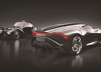 BUGATTI La Voiture Noire menampilkan gaya mewah dan eksklusif. - GAMBAR HIASAN