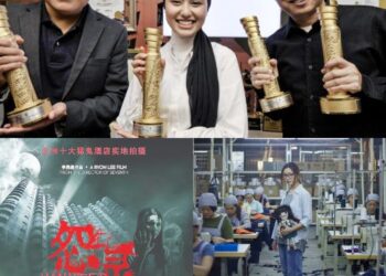(Dari kanan) Ryon Lee Eng Keong, Layla Sania dan Aron Koh. UTUSAN/FAIZ ALIF AHMAD ZUBIR
