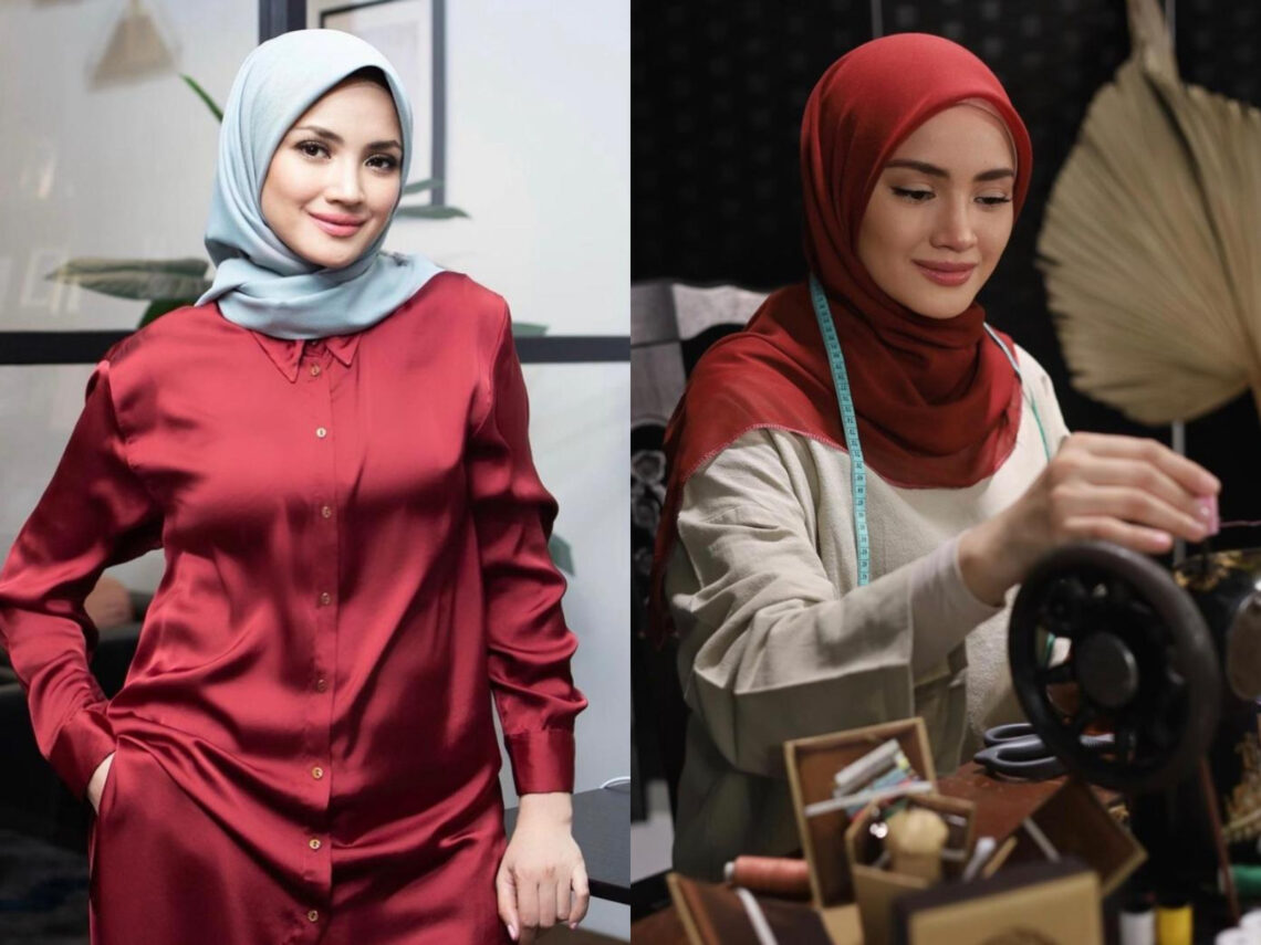 "Berbalik kepada matlamat saya" Fazura jual tudung dengan harga mampu