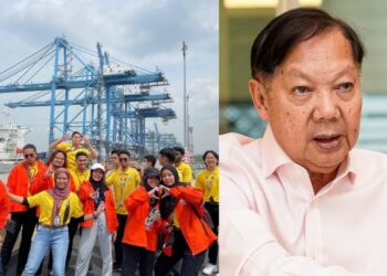 (Gambar kanan) Halim Mohamad. Maritim janji peluang pekerjaan lebih cerah.