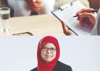 Prof. Dr. Nor Haniza Sarmin mencadangkan wanita bahagi masa ikut keutamaan.