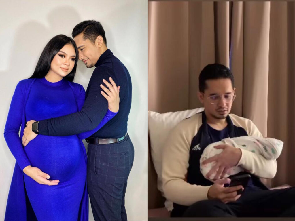 Nazrief Nazri timang cahaya mata pertama Nazrief Nazri timang cahaya mata pertama