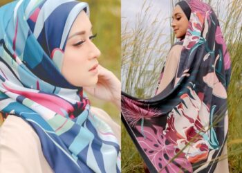 Keistimewaan SofeaRose kerana ia  menawarkan ukuran  hijab lebar dan labuh.