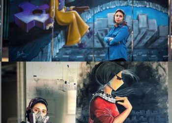 SHAMSIA Hassani merupakan artis grafiti wanita pertama di Afghanistan. – AGENSI