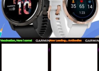 Garmin Venu 2 atau Venu 2s.