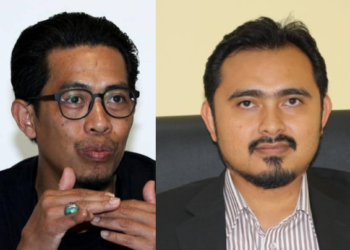 T. N . WINDA MOHD. TAHIR (kiri) dan  NORSYAHRIN HAMIDON