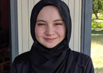 NORFARAHIN Zainal yang dipercayai menghilangkan diri dari rumah di Kampung Tanjung Laboh, Batu Pahat, Johor.