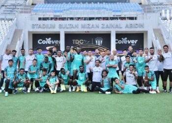 TERENGGANU FC sudah bersedia menerima kunjungan Selangor dalam aksi separuh akhir Piala FA malam ini. - IHSAN TERENGGANU FC