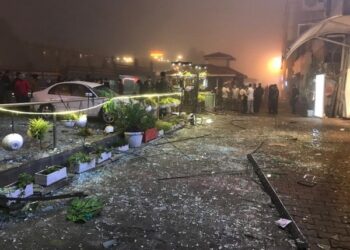 KEJADIAN letupan silinder gas di sebuah premis di Islamabad pada 2019. - AGENSI