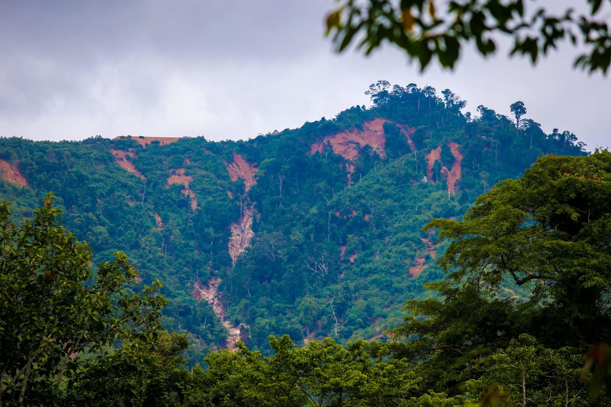 Gunung Inas masih belum selamat