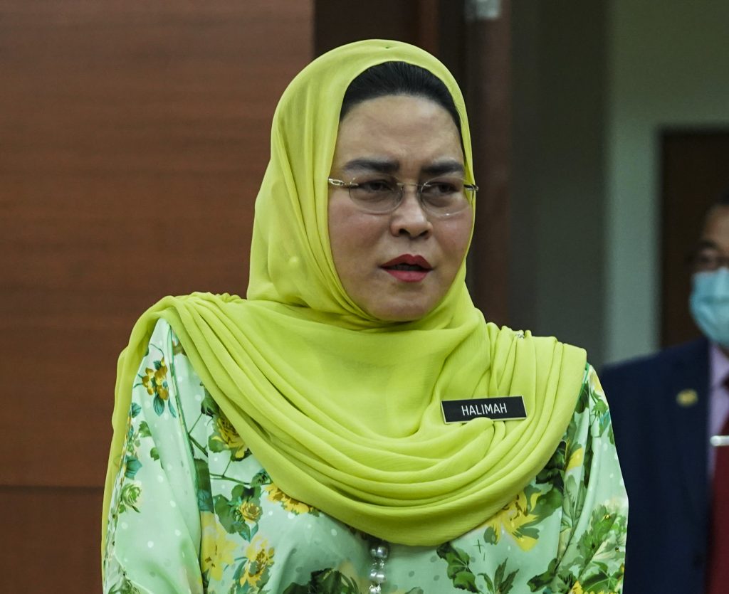 Halimah Sadique positif Covid-19 Halimah Sadique positif Covid-19