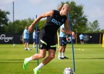 ERLING Haaland jarang menjalani latihan bersama pasukan biarpun mengharungi musim luar biasa dengan meledak 45 gol buat Manchester City.