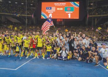 SKUAD Harimau Malaya yang berjaya layak ke Piala Asia 2023.