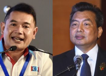 IKMAL HISHAM ABDUL AZIZ (kanan) dan MOHD. RAFIZI RAMLI