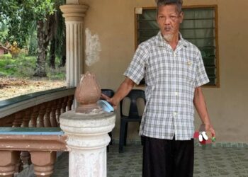 MOHD. NASIR KARTO dilaporkan hilang selepas bersiar-siar di kawasan Kampung Parit Jarum Laut, Tangkak sejak 20 Januari lalu.