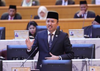 MOHD. JAFNI MD. SHUKOR menghadiri sidang DUN Johor di Kota Iskandar, Iskandar Puteri.