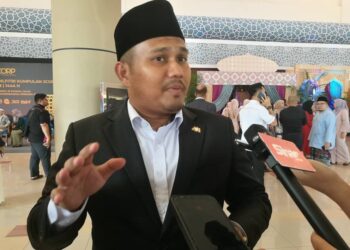 MOHAMAD FAZLI SALLEH ditemui selepas menghadiri Rumah Terbuka Aidilfitri JCorp di Pusat Konvensyen Antarabangsa Persada Johor, Johor Bahru.