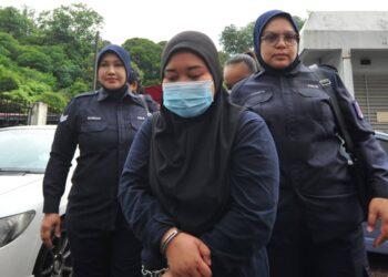 NURUL SYAHIRA A' SHIQIN SULAIMAN mengaku bersalah atas dua pertuduhan cuai sehingga boleh menyebabkan kecederaan terhadap dua bayi di Mahkamah Seksyen, Johor Bahru.