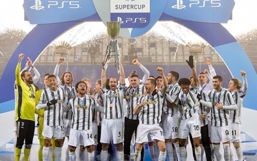 Juventus juara Piala Super Itali Juventus juara Piala Super Itali