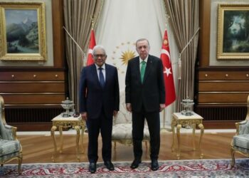 HAMZAH Zainudin ketika sesi kunjungan hormat ke atas Presiden Recep Tayyip Erdogan di Ankara, Turki.