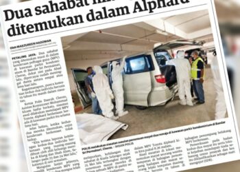 KERATAN laporan Utusan Malaysia.