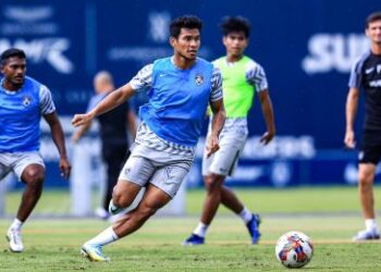 PEMAIN JDT sudah bersedia menerima kunjungan Kelantan FC di Stadium Sultan Ibrahim hari ini dan turun dengan misi memburu kemenangan. - IHSAN JOHOR SOUTHERN TIGERS