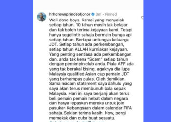 STATUS TMJ dalam InstaStory.