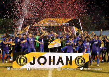 JDT III juara Piala Presiden 2022.