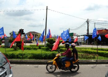 SITUASI kempen PRU15 di Johor agak 'lemau' mungkin disebabkan pemimpin dan rakyat sudah penat mengharungi PRN, Mac lalu. - UTUSAN/ RAJA JAAFAR ALI