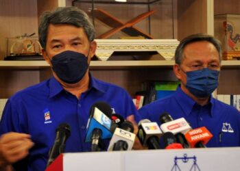 PRN Johor pada 12 Mac ini barangkali menjadi penanda aras untuk UMNO/BN mencipta kebangkitan dalam PRU15 nanti. – UTUSAN/RAJA JAAFAR ALI
