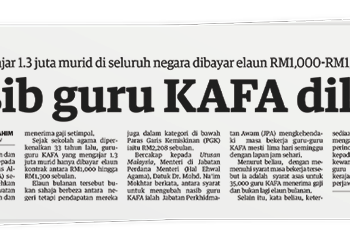 Laporan UTUSAN MALAYSIA 28 Mac 2023