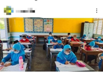 TANGKAP layar mengenai rungutan ibu bapa yang mendakwa anak-anak mereka yang bersekolah di sekolah rendah agama di Pulau Pinang masih belum menerima buku teks KAFA yang tular di media sosial.