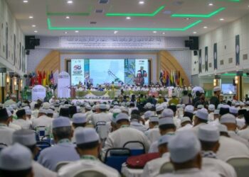 SUASANA di Majlis Perasmian Muktamar Tahunan Pas Pusat Ke-68 di Kompleks Pas Kedah. -UTUSAN/SHAHIR NOORDIN