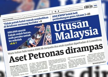 KERATAN laporan Utusan Malaysia berhubung isu tuntutan waris kumpulan Sulu.