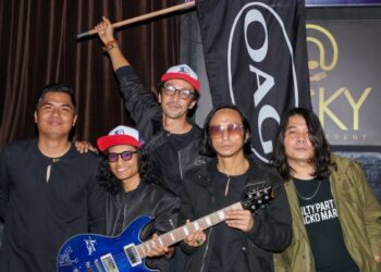 Kumpulan OAG pada masjlis pelancaran Festival Konsert OAG 30 Tahun Generasiku di Atsky Damansara.