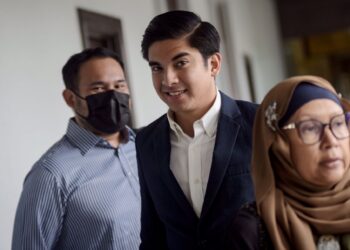 SYED Saddiq Syed Abdul Rahman di Mahkamah Tinggi Kuala Lumpur bagi prosiding bela diri terhadap empat pertuduhan melibatkan dana Armada RM1 juta. -  UTUSAN/MOHD. FIRDAUS MOHD. JOHARI