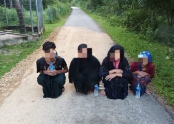 SEBAHAGIAN PATI  yang masuk secara haram berjaya diberkas polis dalam serbuan di Rantau Panjang, Kelantan hari ini. -FOTO/IHSAN POLIS