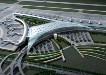 LAKARAN artis pembinaan projek Lapangan Terbang Antarabangsa Kulim (KXP). – GAMBAR HIASAN