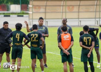 PENGENDALI Kedah, Aidil Sharin Sahak.- IHSAN KDA FC