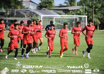 KELANTAN United berdepan tunggakan gaji sejak Ogos lalu.- IHSAN KELANTAN UNITED