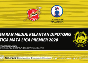 KELANTAN dipotong tiga mata kerana gagal membayar ansuran tunggakan gaji.