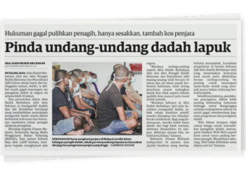 KERATAN UTUSAN MALAYSIA 16 JUN 2022