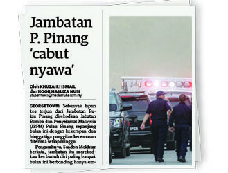UTUSAN MALAYSIA 26 Mei 2022.