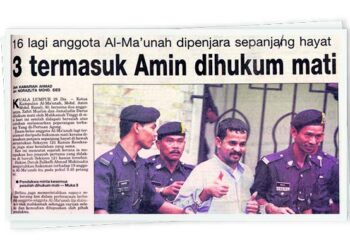 Utusan Malaysia keluaran 29 Disember 2001