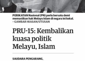 UTUSAN Malaysia 3 April 2021.